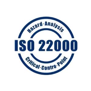 食品安全管理体系认证
（ISO22000）